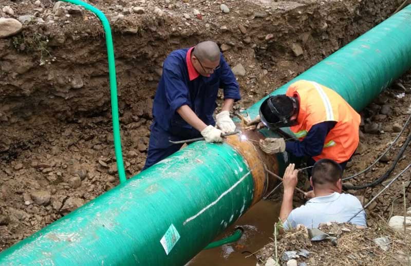 內(nèi)襯不銹鋼復(fù)合管怎么連接?